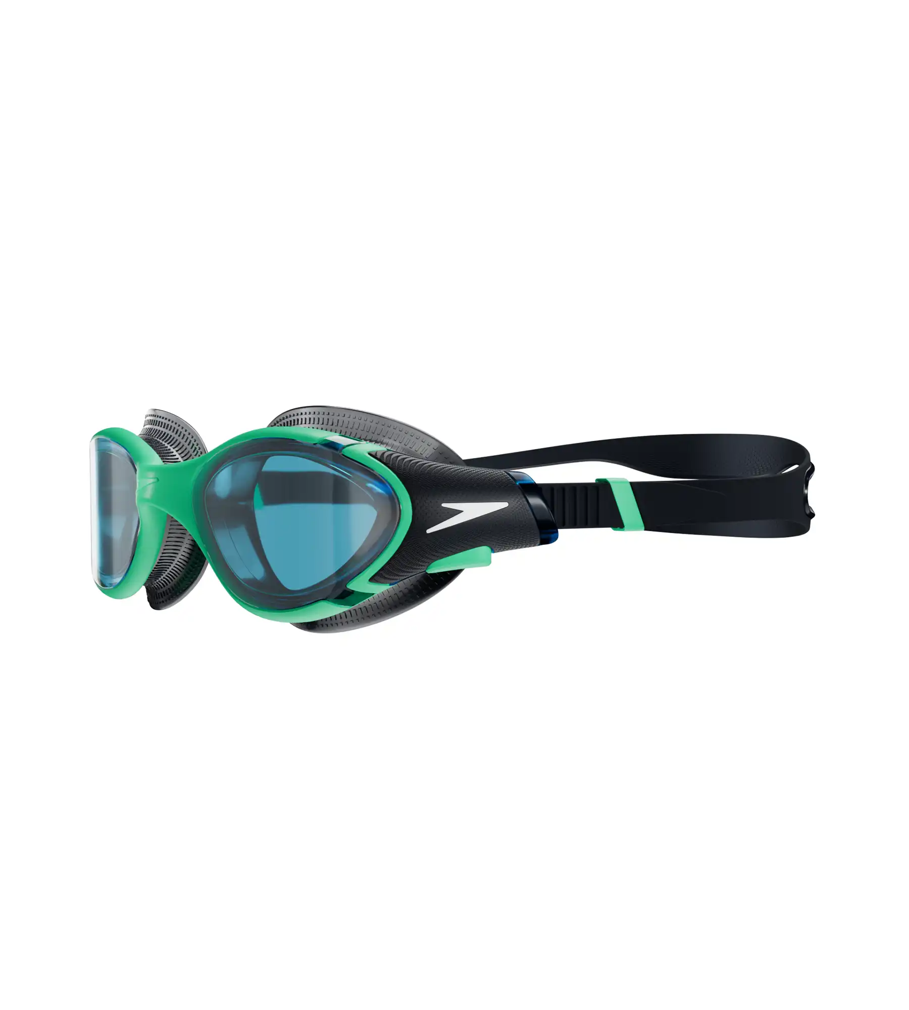 Unisex Adult Biofuse 2.0 Tint-Lens Swim Goggles - Green & Blue_2