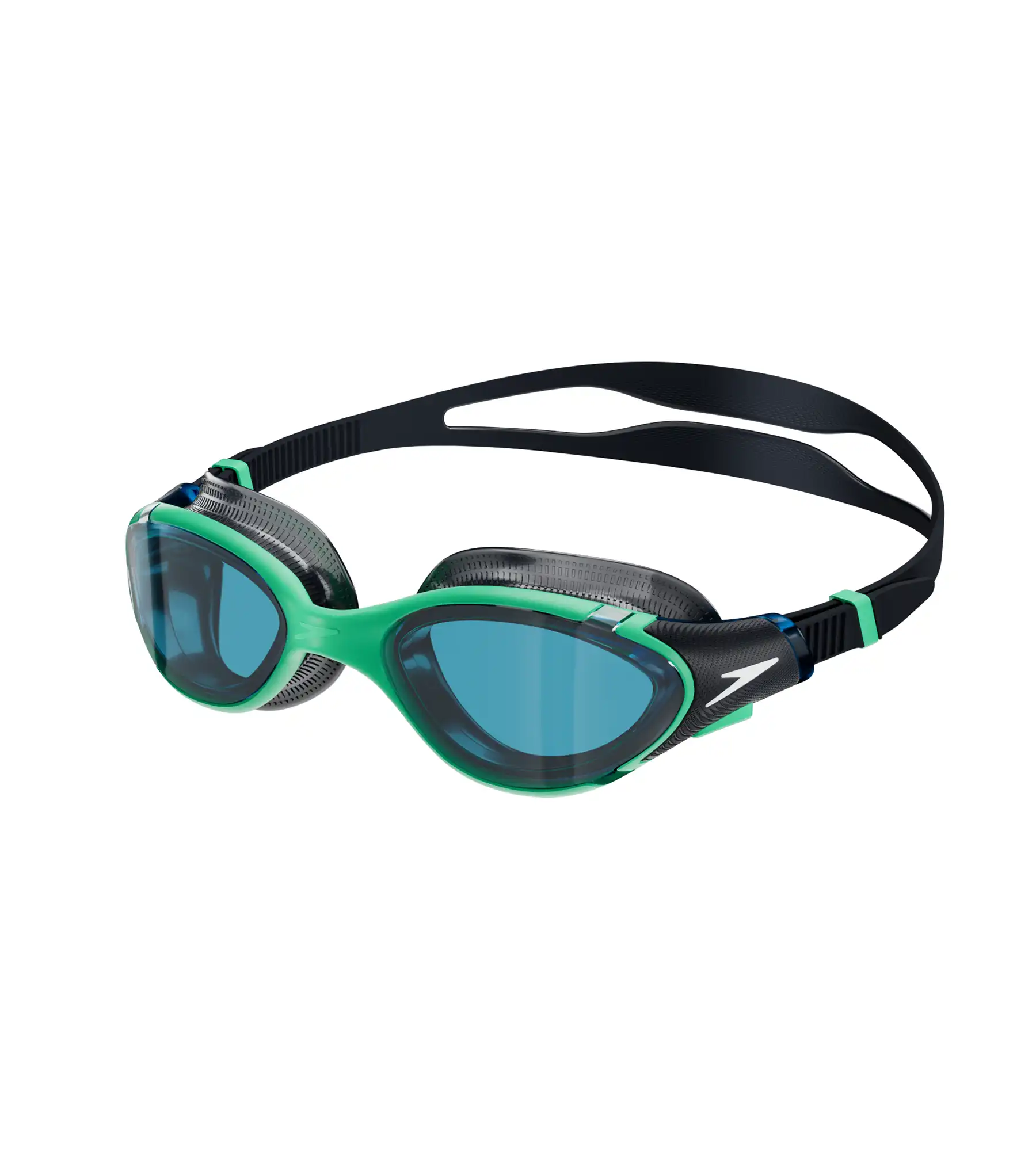 Unisex Adult Biofuse 2.0 Tint-Lens Swim Goggles - Green & Blue_1