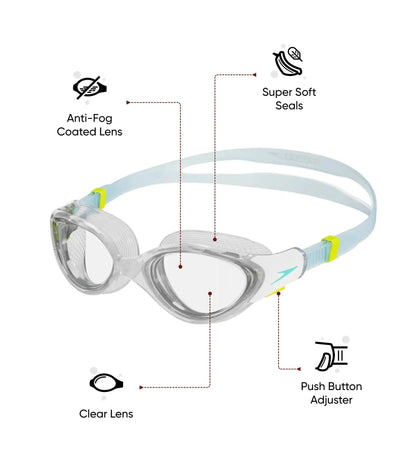 Women's Biofuse 2.0 Clear-Lens Goggles - Tint & Blue