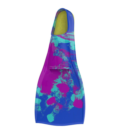 Unisex Adult Long Blade Fitness Fin 400 For Men and Women - Blue