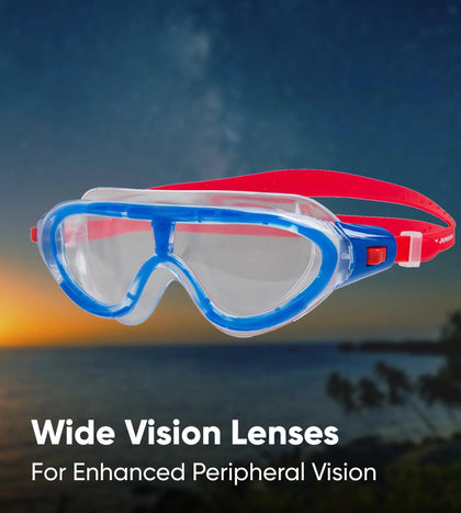 Unisex Kids Rift Tint-Lens Goggles (Age Range -  6-14 Years) - Blue & Orange