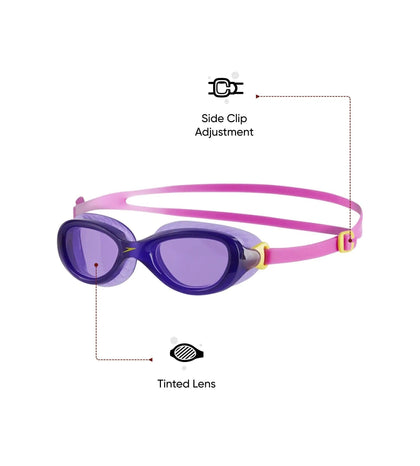Unisex Kids Futura Classic Tint-Lens Goggles (Age Range -  6-14 Years) - Ecstatic Pink & Violet