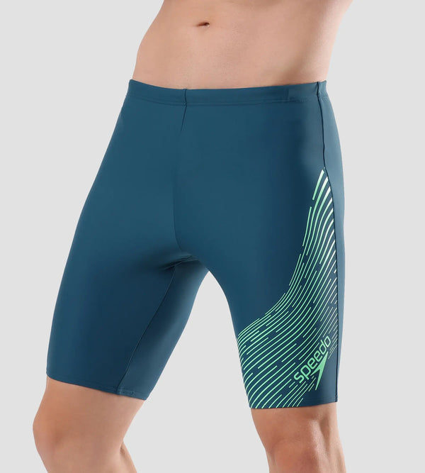 Men's Endurance 10 Medley Logo Jammer - Darkteal & Harlequingreen
