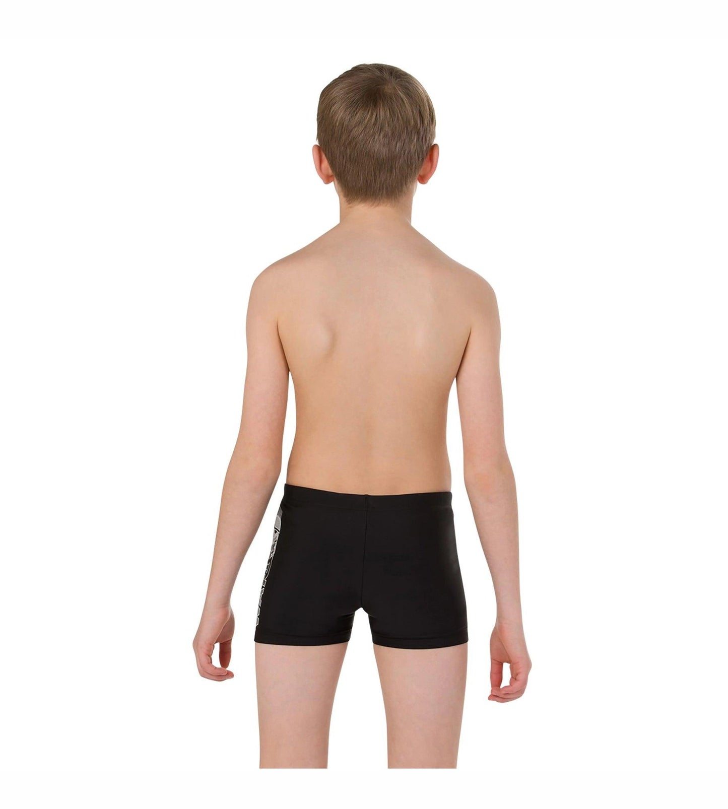 Boy's Star Wars Aquashort - Trooper Logo Black & White_6