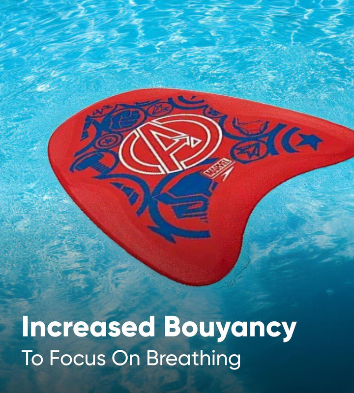 Marvel Avengers Practice Kicking and Strength Building Kick Board Training Aid For Boys and Girls - Red & Blue