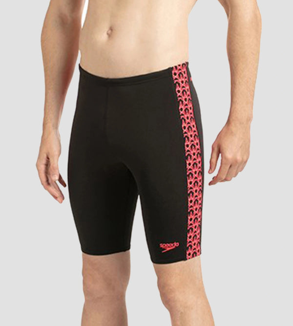 Men's Endurance+ Boomstar Splice Jammer - Black & Phoenix Red