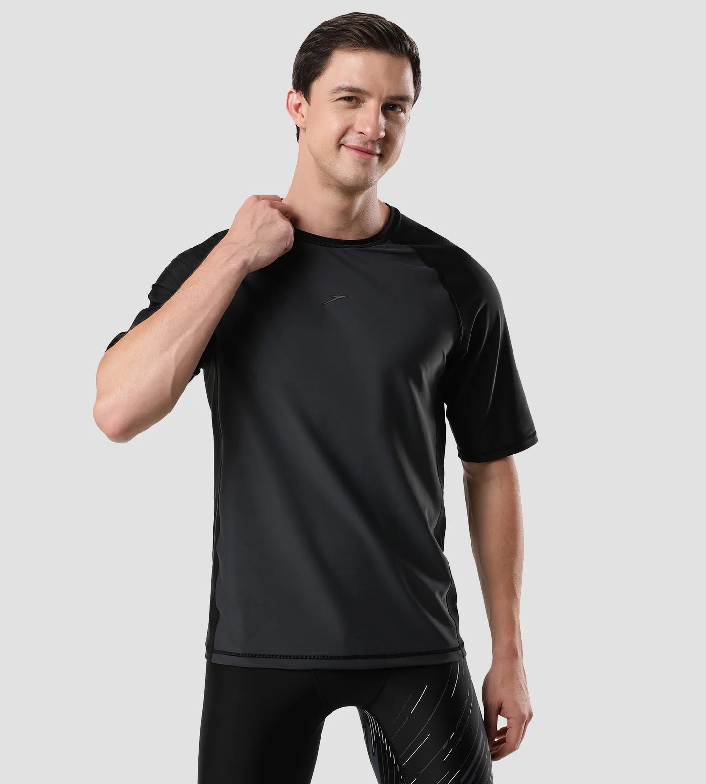 Men's Endurance 10 Short Sleeve Suntop - Oxid Grey & Black