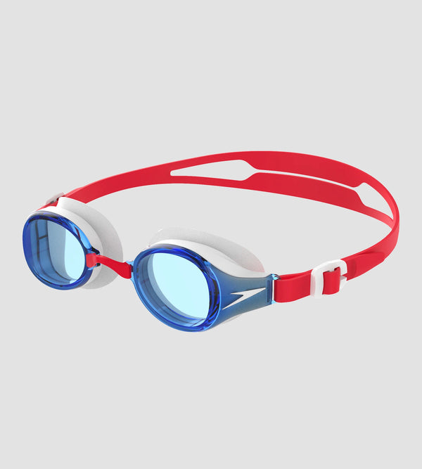 Unisex Kids Hydropure Tint-Lens Swim Goggles (Age Range - 6-14 Years) - Red & Blue
