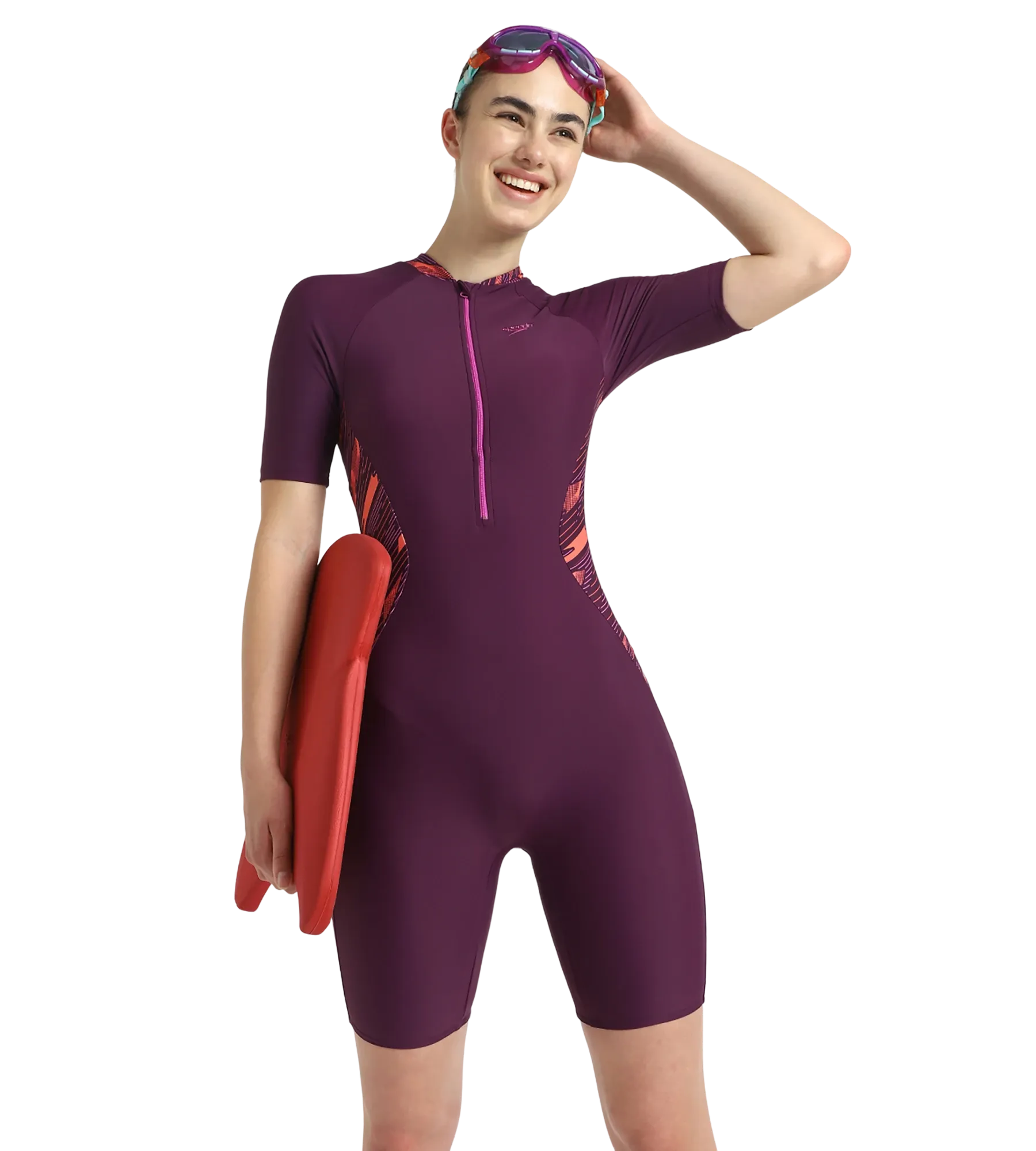 Buy Speedo Women's Enduraflex Essential Splice Printed Closedback