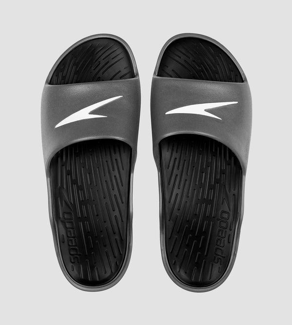 Men's Dual Colour Slides - Black & Oxid Grey