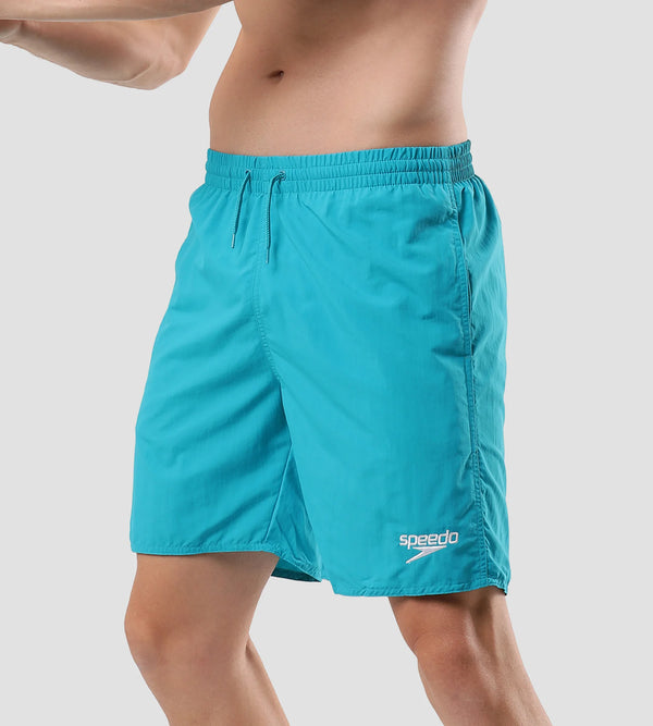 Men's Recycled Nylon Essential Watershorts - Aquarium & White
