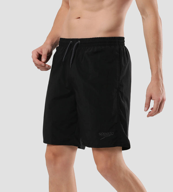 Men's Recycled Nylon Essential Watershorts - Black & Oxid Grey