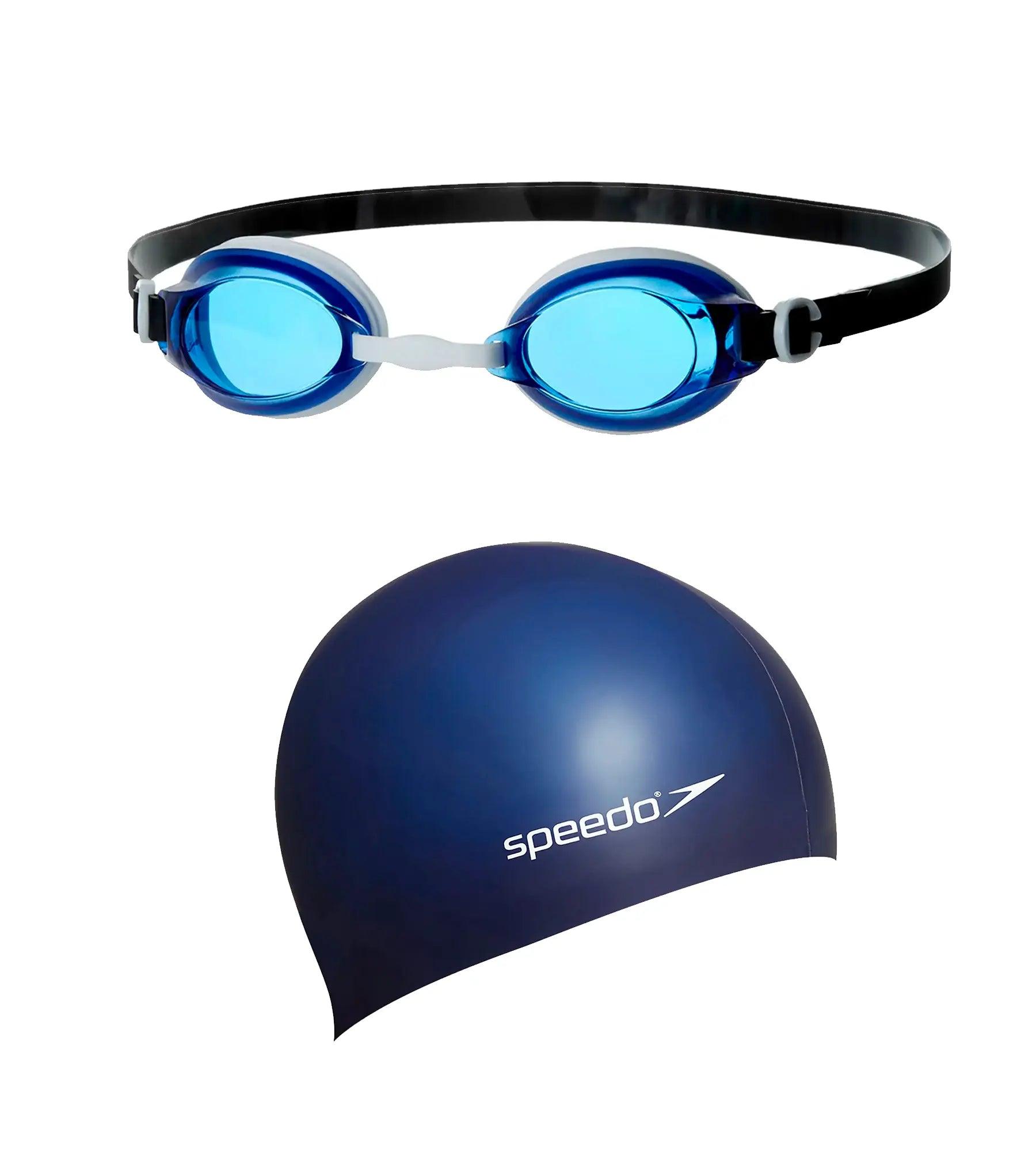 Combo of Goggles Cap For Women Blue Navy - Main Image