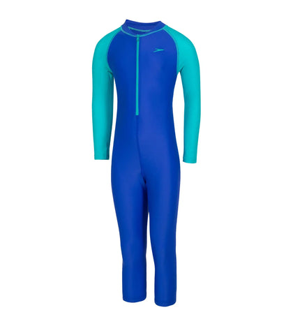 Tots Unisex Endurance All In One Suit - Deep Peri & Bali Blue_1