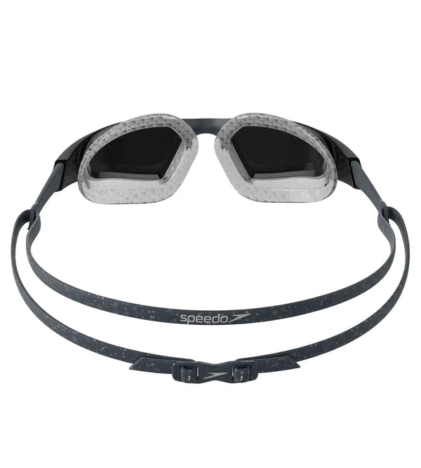 Unisex Adult Aquapulse Pro Mirror-Lens Swim Goggles - Grey & Silver_2