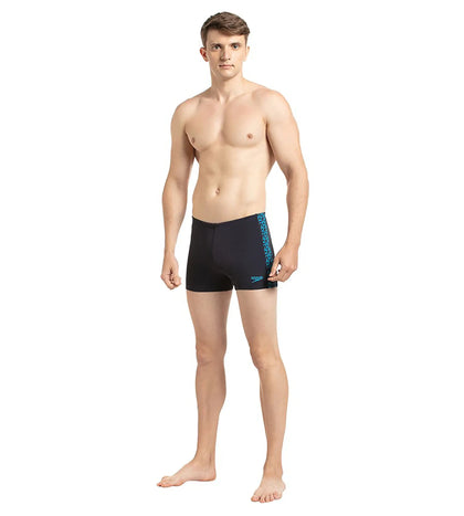 Men's Endurance+  Boomstar Splice Aquashort - True Navy & Pool_7