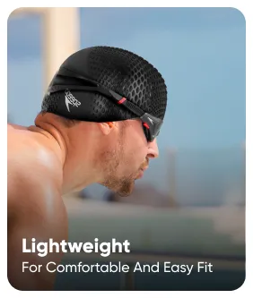 Buy Speedo Bubble Active Swim Caps Black Online Speedo India