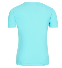 Women's Cotton Blend Lively Graphic Print Round Neck T-Shirt - Aquatic