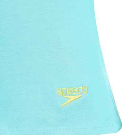 Women's Cotton Blend Lively Graphic Print Round Neck T-Shirt - Aquatic