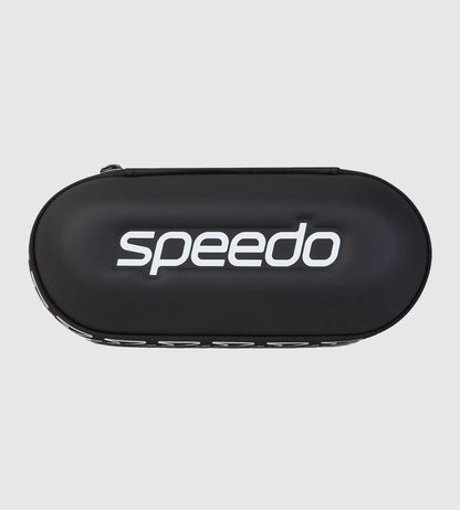 Speedo Anti-Moisture Trap Protective Hard Shell Swim Goggle Case Cover - Black
