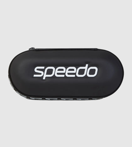 Speedo Anti-Moisture Trap Protective Hard Shell Swim Goggle Case Cover - Black