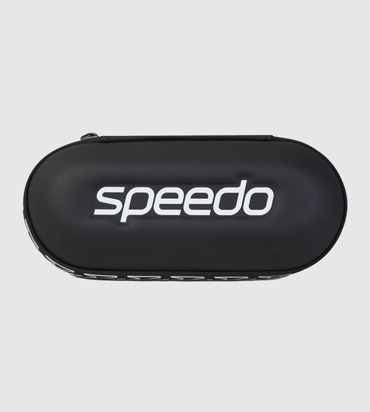 Speedo Anti-Moisture Trap Protective Hard Shell Swim Goggle Case Cover - Black