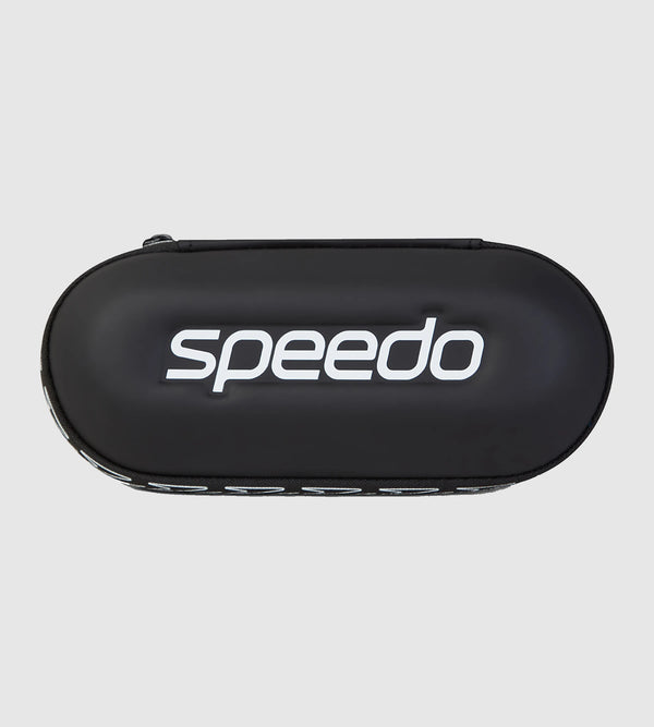 Speedo Anti-Moisture Trap Protective Hard Shell Swim Goggle Case Cover - Black