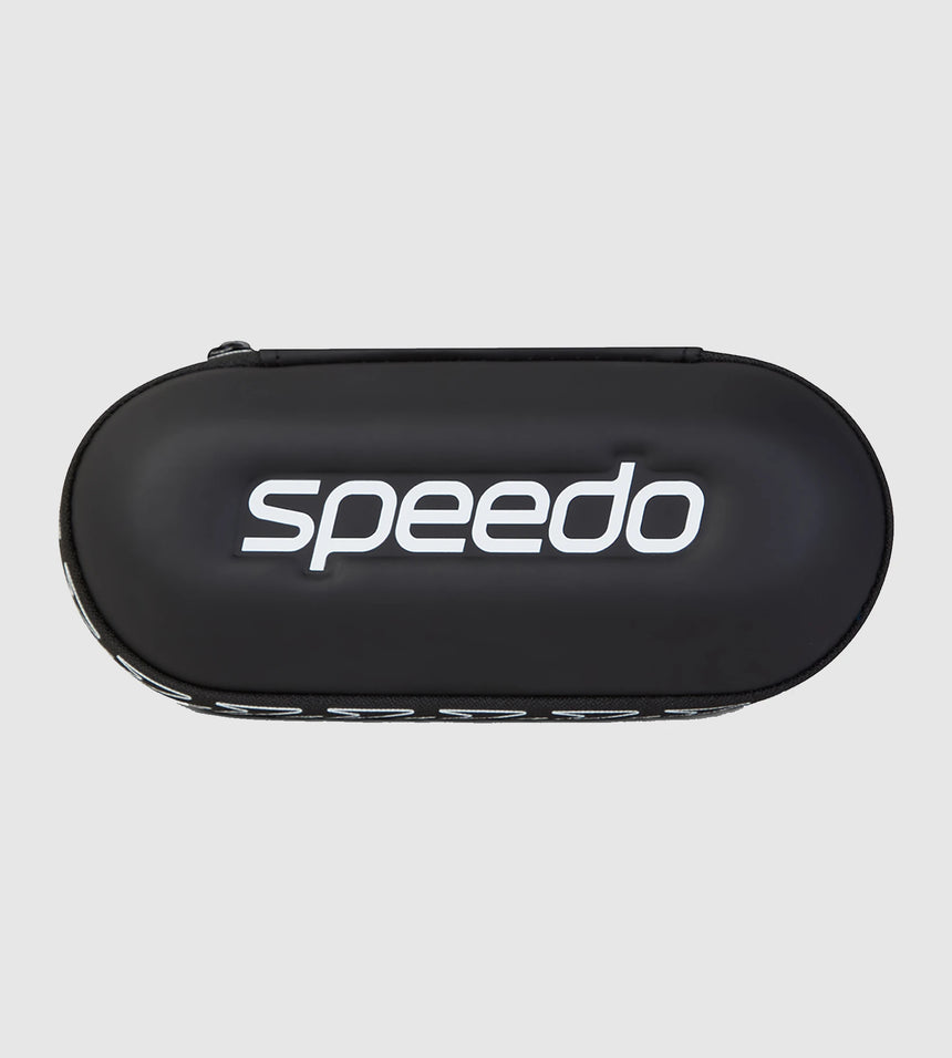 Speedo Anti-Moisture Trap Protective Hard Shell Swim Goggle Case Cover - Black