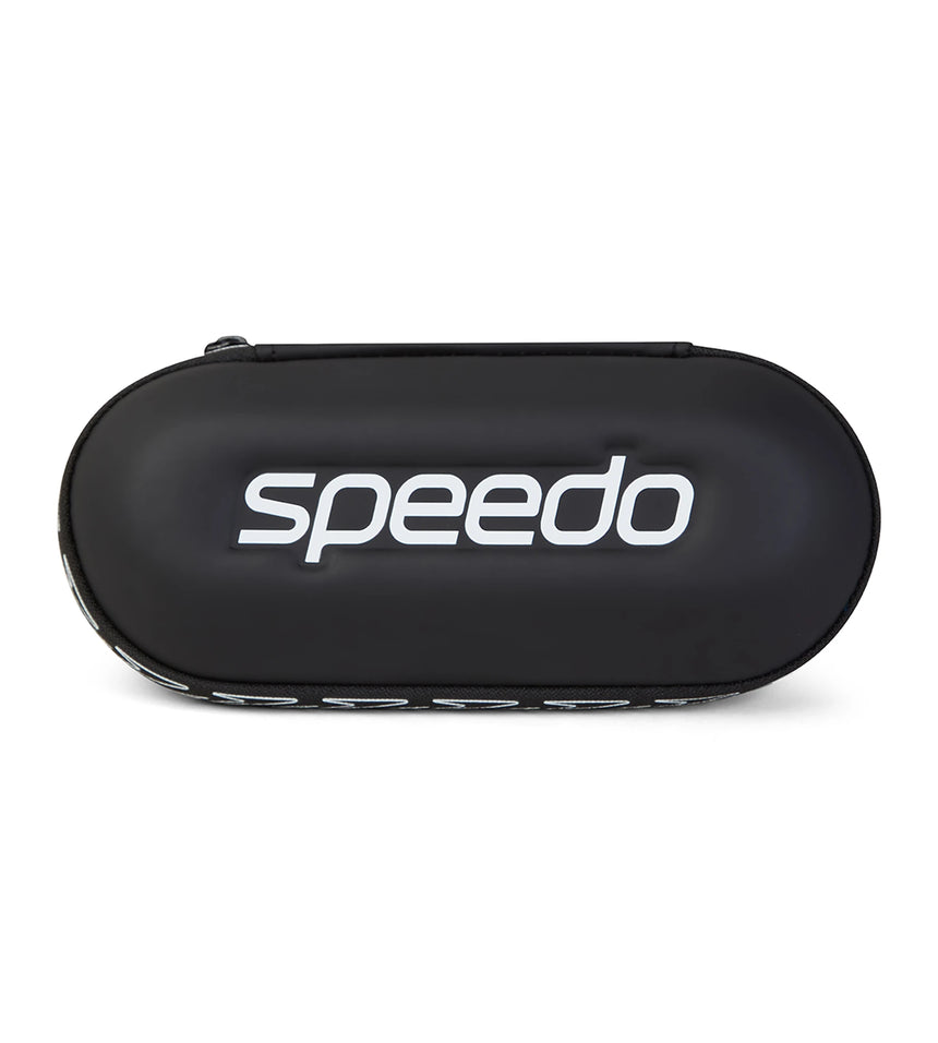 Speedo Anti-Moisture Trap Protective Hard Shell Swim Goggle Case Cover - Black