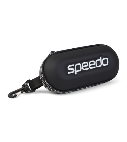 Speedo Anti-Moisture Trap Protective Hard Shell Swim Goggle Case Cover - Black