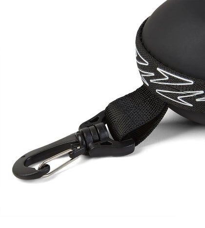 Speedo Anti-Moisture Trap Protective Hard Shell Swim Goggle Case Cover - Black
