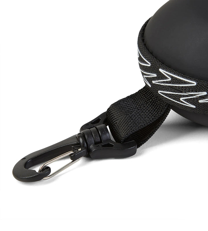 Speedo Anti-Moisture Trap Protective Hard Shell Swim Goggle Case Cover - Black