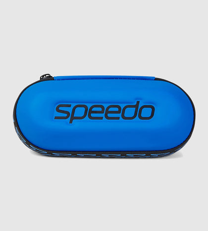 Speedo Anti-Moisture Trap Protective Hard Shell Swim Goggle Case Cover - Blue