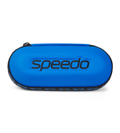 Speedo Anti-Moisture Trap Protective Hard Shell Swim Goggle Case Cover - Blue