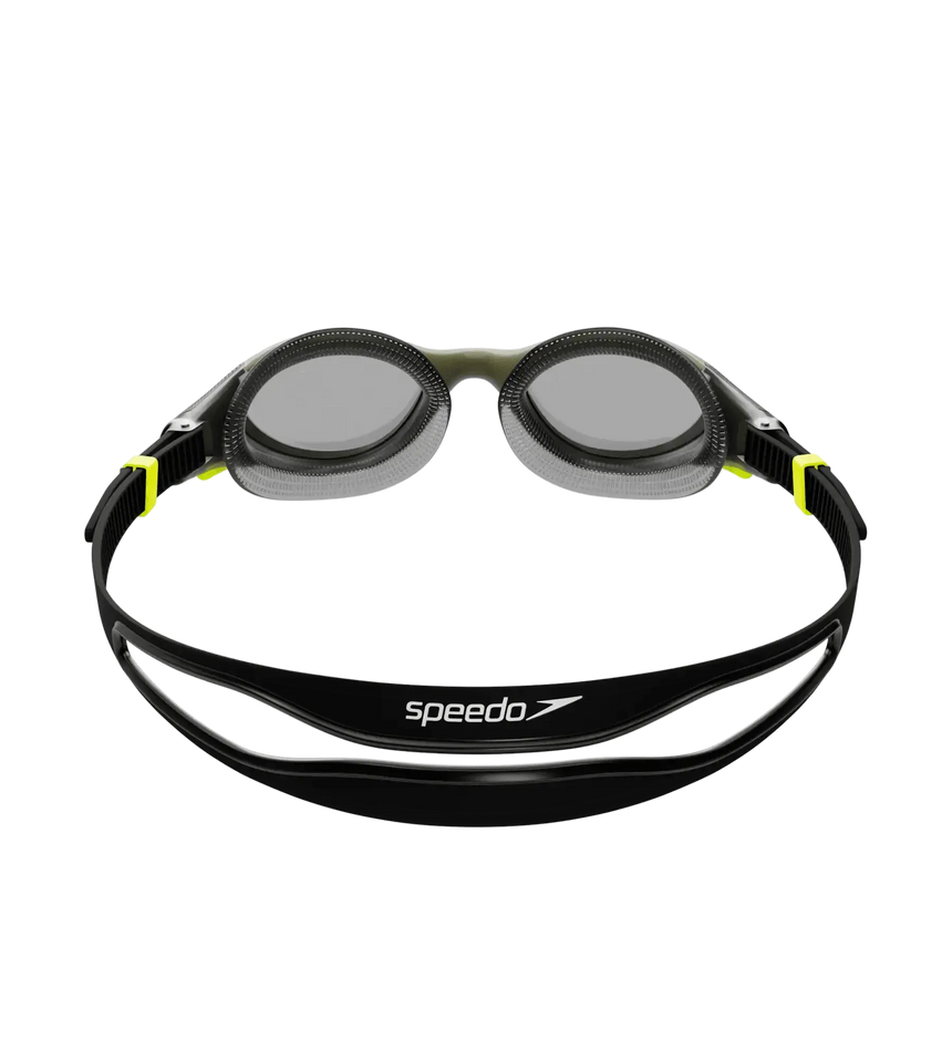 Unisex Adult Biofuse 2.0 Polarised Tint-Lens Swim Goggles - Black & Green