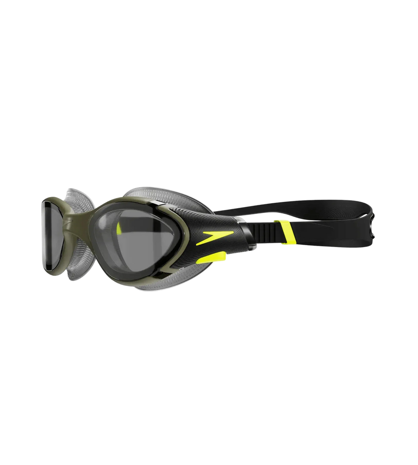 Unisex Adult Biofuse 2.0 Polarised Tint-Lens Swim Goggles - Black & Green