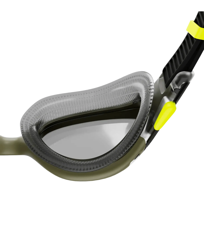Unisex Adult Biofuse 2.0 Polarised Tint-Lens Swim Goggles - Black & Green