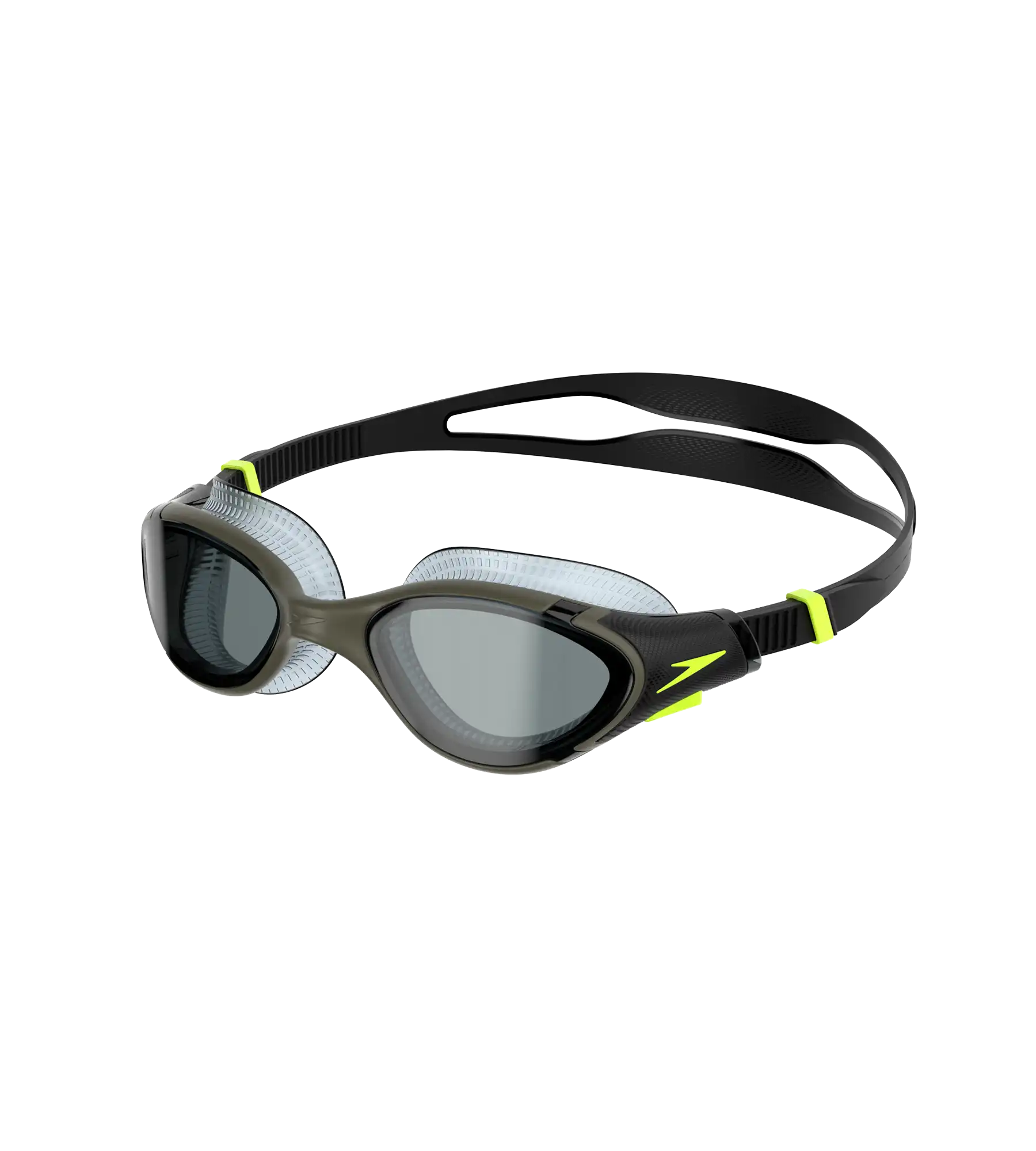 Unisex Adult Biofuse 2.0 Pol Tint-Lens Swim Goggles - Black & Green_1