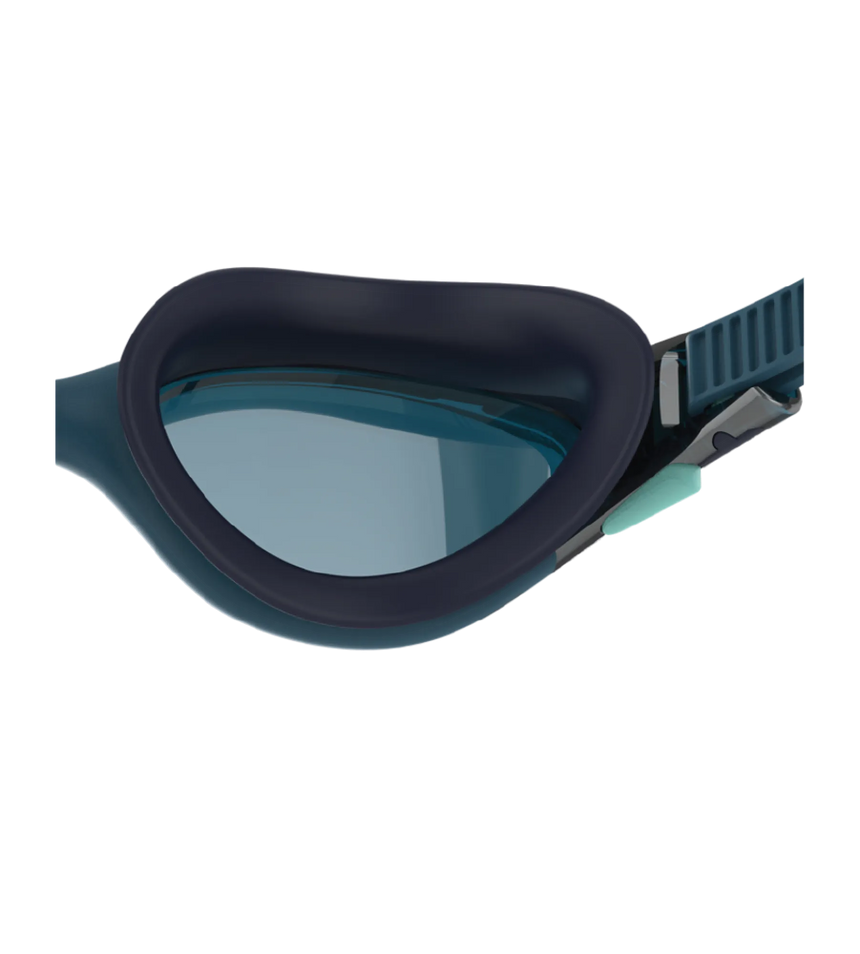 Unisex Adult Biofuse 2.0 Anti Fog Mirror Lens Swim Goggles For Men and Women - Sna Black & Grey