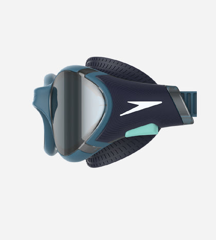 Unisex Adult Biofuse 2.0 Anti Fog Mirror Lens Swim Goggles For Men and Women - Sna Black & Grey