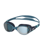 Unisex Adult Biofuse 2.0 Anti Fog Mirror Lens Swim Goggles For Men and Women - Sna Black & Grey