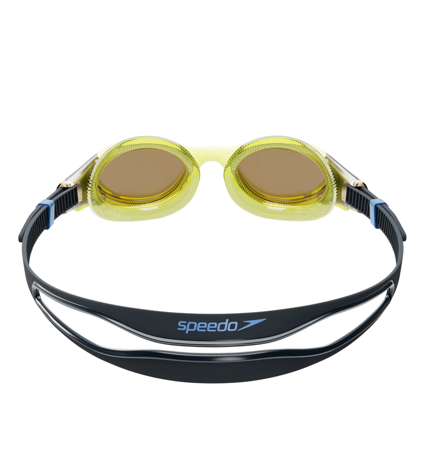 Unisex Adult Biofuse 2.0 Mirror Lens Swim Goggles - Yellow & Smoke