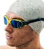 Unisex Adult Biofuse 2.0 Mirror Lens Swim Goggles - Yellow & Smoke