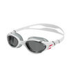 Unisex Adult Biofuse 2.0 Smoke-Lens Swim Goggles - White & Smoke
