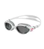 Unisex Adult Biofuse 2.0 Smoke-Lens Swim Goggles - White & Smoke