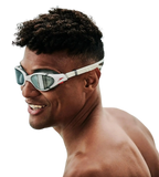 Unisex Adult Biofuse 2.0 Smoke-Lens Swim Goggles - White & Smoke