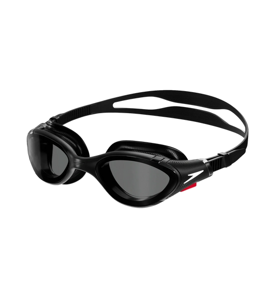 Unisex Adult Biofuse 2.0 Smoke-Lens Swim Goggles - Black & Smoke