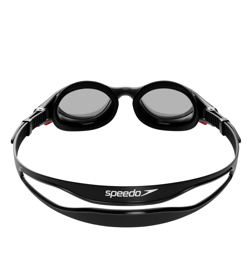 Unisex Adult Biofuse 2.0 Smoke-Lens Swim Goggles - Black & Smoke