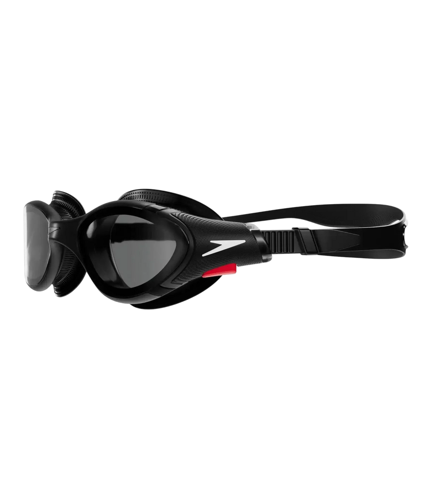 Unisex Adult Biofuse 2.0 Smoke-Lens Swim Goggles - Black & Smoke
