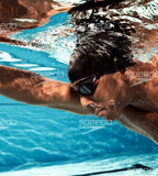 Unisex Adult Biofuse 2.0 Smoke-Lens Swim Goggles - Black & Smoke